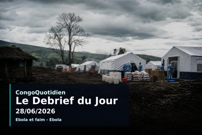 Centre de santé et aide humanitaire dans une zone touchée par Ebola et l’insécurité alimentaire dans l’Est de la RDC