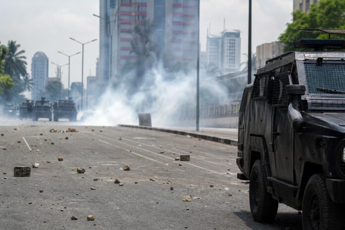 Manifestants dispersés par les forces de l'ordre à Kinshasa