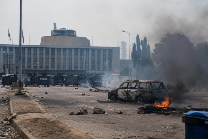 Manifestation de l'opposition à Kinshasa dispersée par les forces de l'ordre