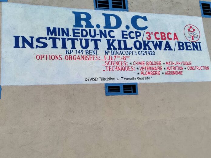 Beni : trois enseignants et quatre élèves blessés lors d’une incursion de manifestants à l’Institut Kilokwa‎