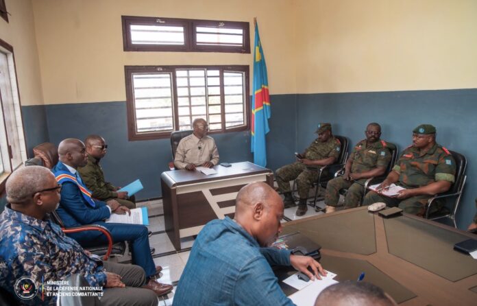 Réunion sécuritaire entre autorités civiles et militaires dans le territoire de Lukula
