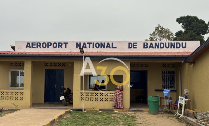 Aéroport de Bandundu avec nouveaux équipements et installations modernes
