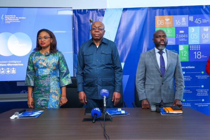 Réunion de l'Autorité de régulation de l'électricité à Kinshasa