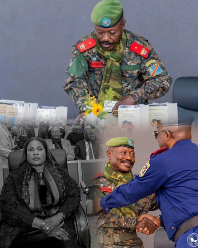 Presentation du livre sur la guerre juste asymetrique a l universite de Kolwezi