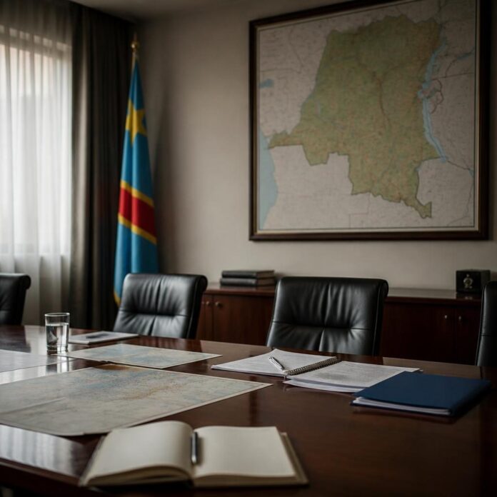Unes de journaux congolais avec titres sur l'opposition au référendum et le désarmement des FDLR