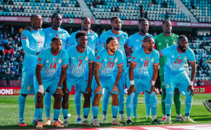 Terrain de football avant le match entre la RDC et l’Angleterre en seizièmes de finale du Mondial 2026