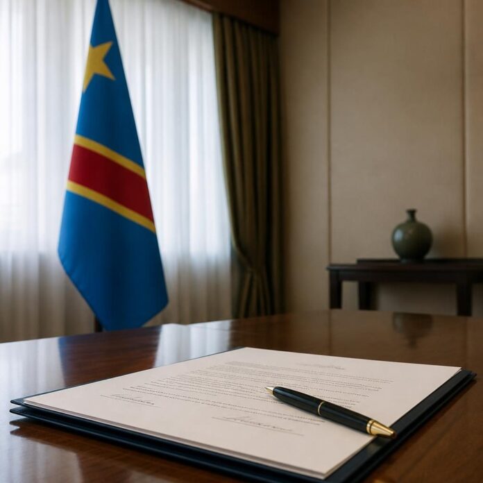 Signature du protocole de désarmement des FDLR à Kinshasa