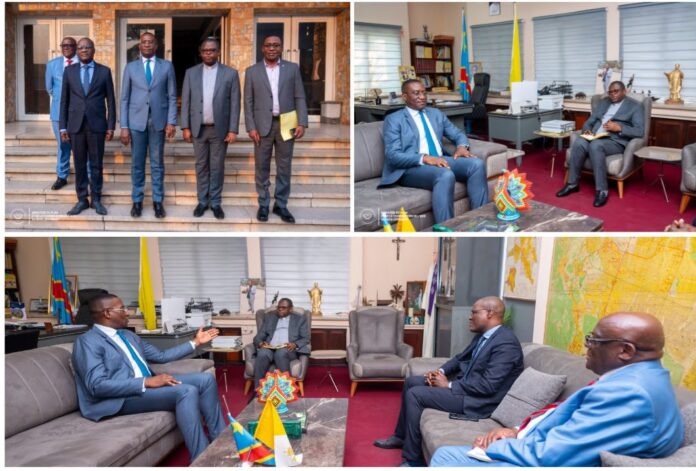 Réunion entre le ministre Guylain Nyembo et les responsables religieux pour le recensement