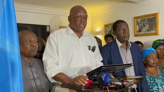 Point de presse de la Société civile de la RDC à Kinshasa sur le dialogue national