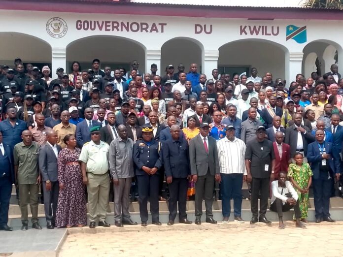 Cérémonie de commémoration du GÉNOCOST au chapiteau du gouvernement provincial à Bandundu