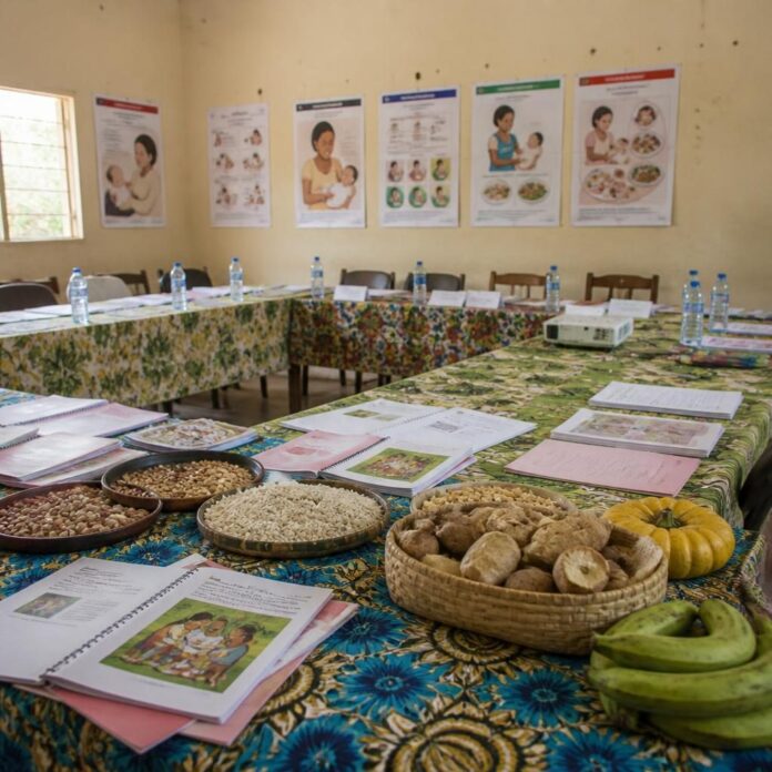 Participants à un atelier sur la nutrition infantile à Mbuji-Mayi