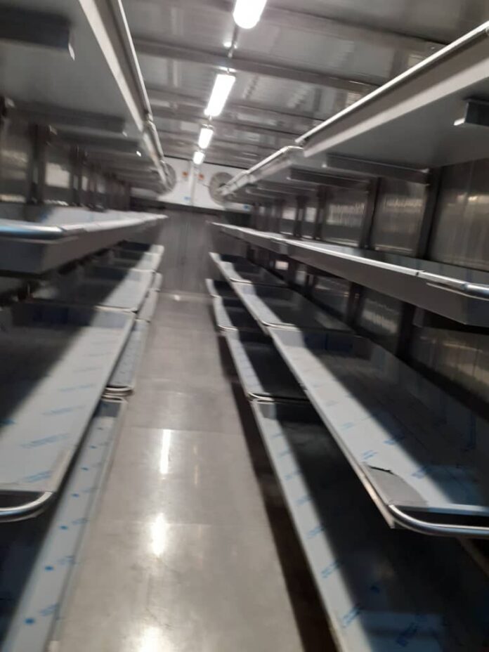 Morgue moderne de 80 corps à l'hôpital de Masa au Kongo-Central