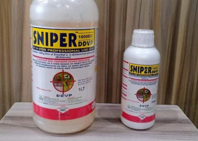 Produits contenant du Dichlorvos retirés du marché congolais