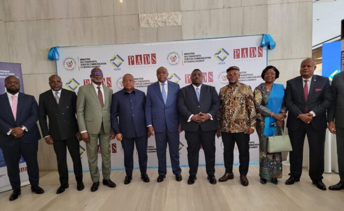 Cérémonie de lancement de la plateforme SYGREM pour la gestion des redevances multimodales à Kinshasa