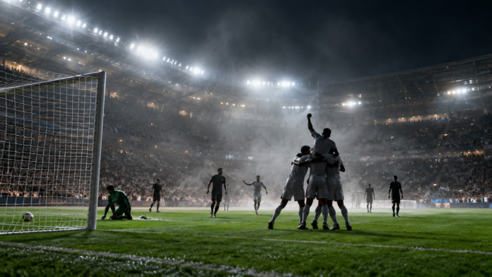 Stade européen de nuit