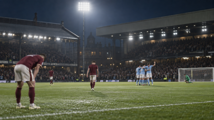 Illustration éditoriale : Aston Villa s'impose 3-1 à Coventry en Coupe de la Ligue