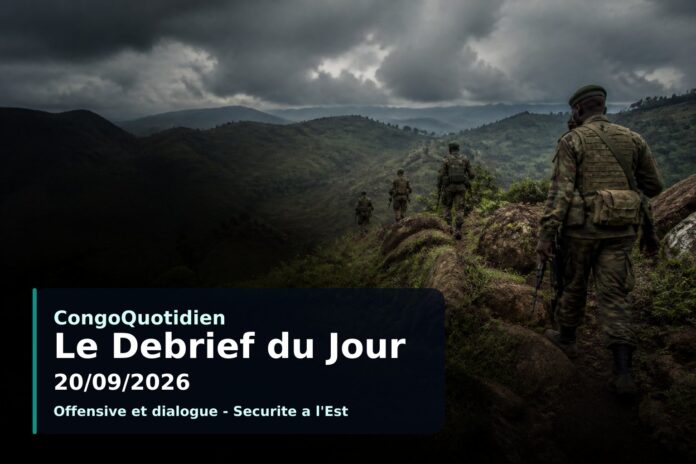 Soldats congolais en patrouille dans les hauts plateaux du Sud-Kivu