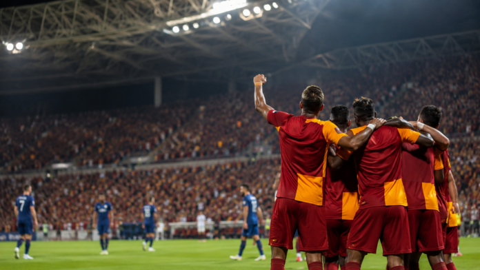 Stade d’Istanbul sous les projecteurs après un but tardif
