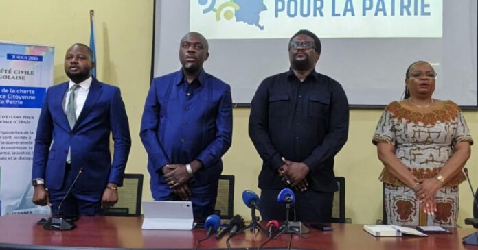 Participants réunis lors du lancement de l'Alliance citoyenne pour la patrie au CEPAS à Kinshasa