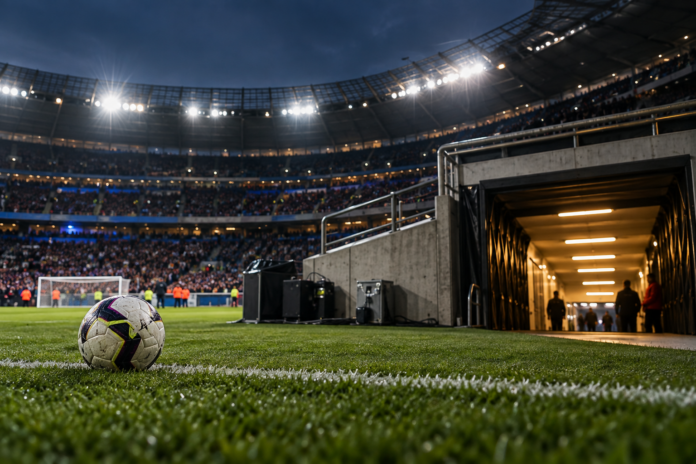 Ambiance de derby dans un stade anglais