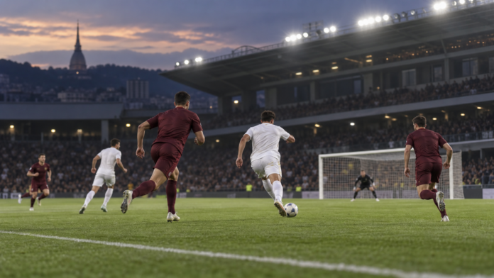 Attaque de football dans un stade italien