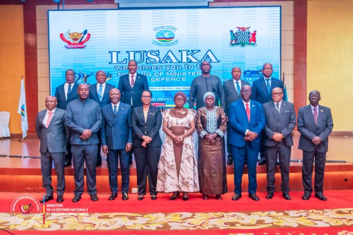 Illustration editoriale accompagnant : À Lusaka, la RDC appelle la CIRGL à des résultats concrets