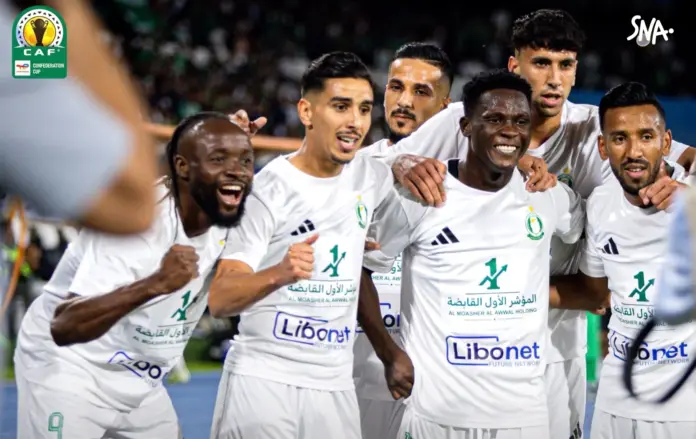 Illustration editoriale accompagnant : Al Ahli écrase Welwalo Adigrat 4-0 à Tripoli