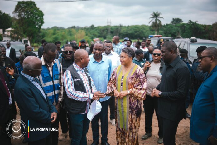 Illustration editoriale accompagnant : Boucle d’Inkisi : Suminwa constate la fin des travaux à Kisantu