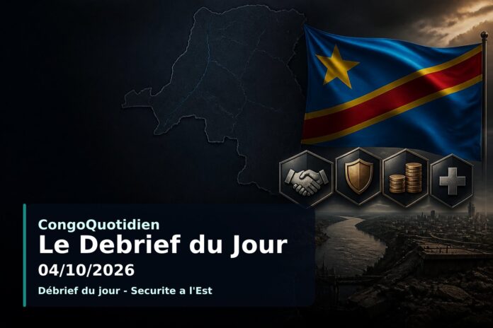 Illustration de l'actualité congolaise du 4 octobre 2026