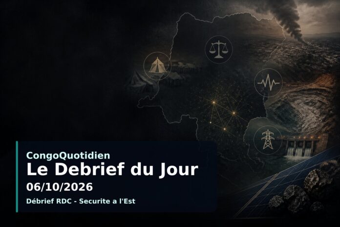 Illustration du débrief du 6 octobre 2026 en RDC
