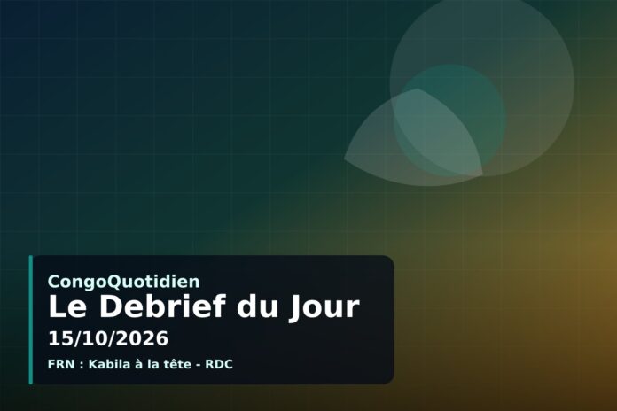 Carte de la RDC avec points chauds à l'Est, icônes de conflit et de santé