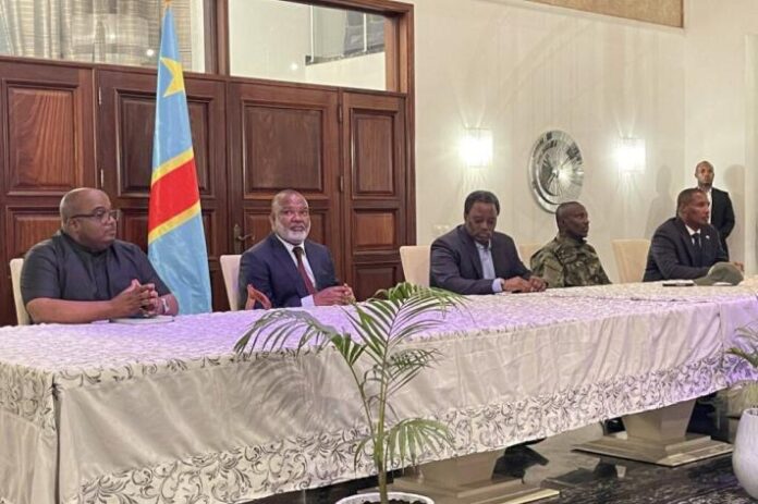 Illustration editoriale accompagnant : FRN : Joseph Kabila annoncé à la tête du nouveau mouvement à Goma