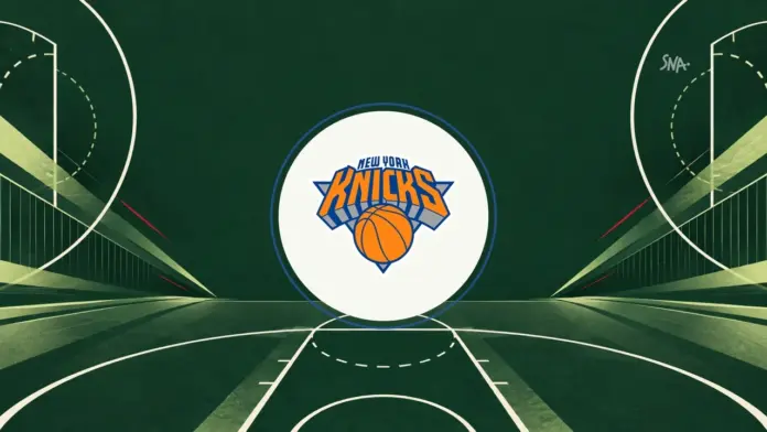 Illustration editoriale accompagnant : Knicks, champions NBA, repartent avec leur noyau et des ajustements