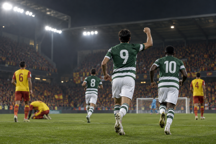 Ligue des champions : le Sporting s’impose 2-0 sur la pelouse de Lens