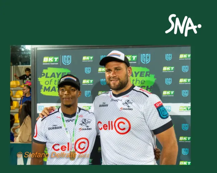 Illustration editoriale accompagnant : Les Sharks dévoilent 28 joueurs pour lancer leur tournée à Lyon