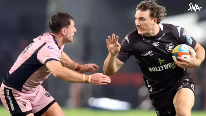 Illustration editoriale accompagnant : Malan–Sharks, retrouvailles possibles à Cardiff